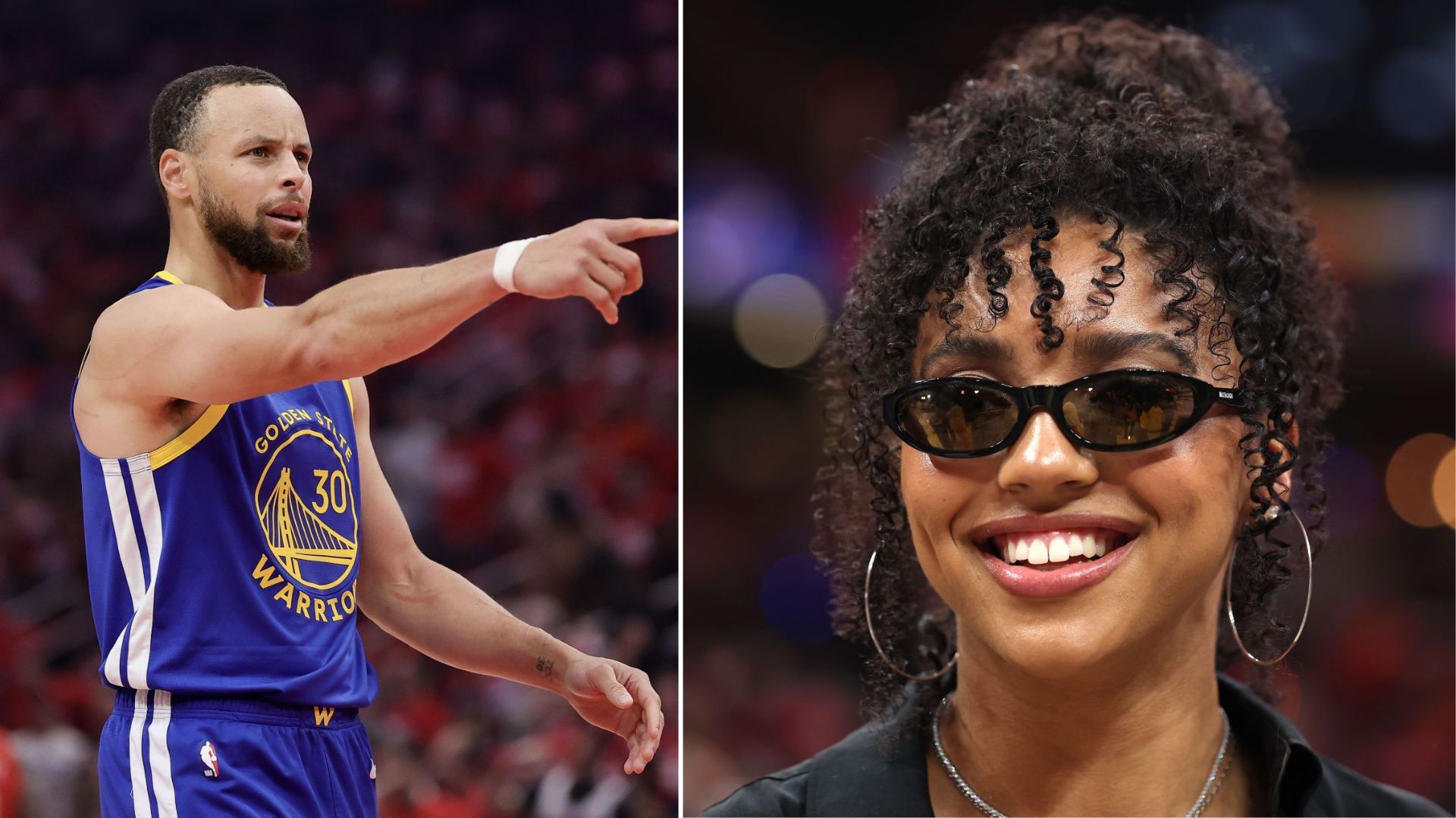 "Stephen Curry, we 'bout to retire you": Fans erupt as Azzi Fudd dethrones NBA 3-point king and his brother in contest during&nbsp;China&nbsp;tour