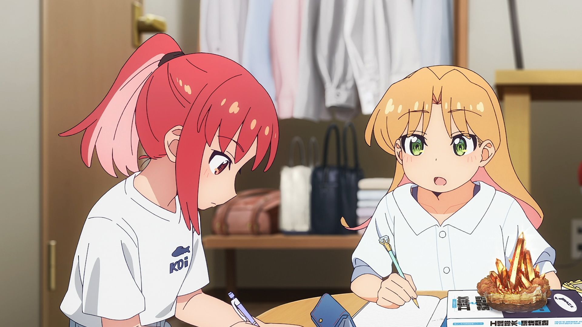 Shouko and Ruri as seen in Ruri Rocks anime (Image via Studio Bind)