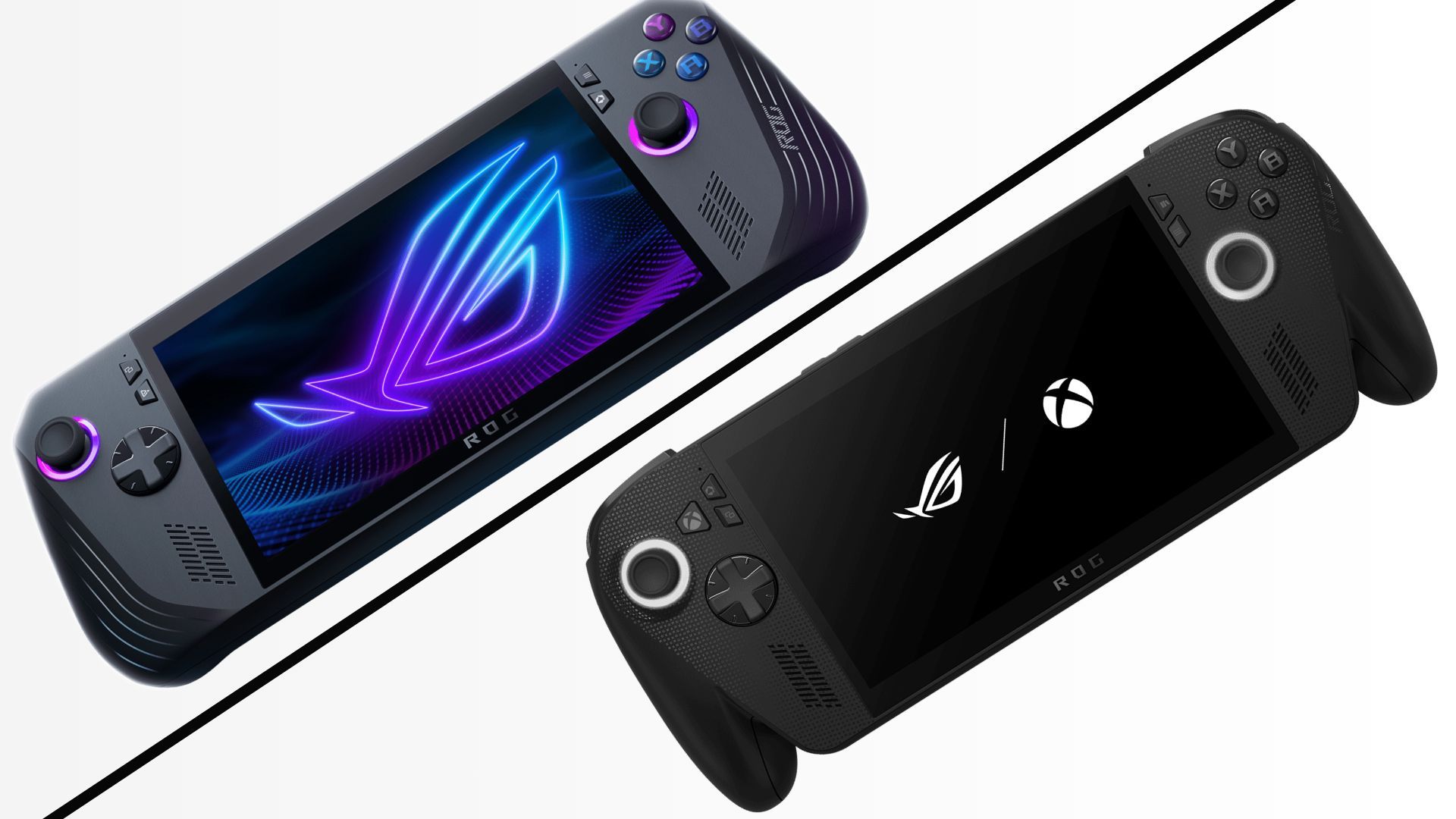 Xbox Ally X vs ROG Ally X: What's the difference between the handhelds?