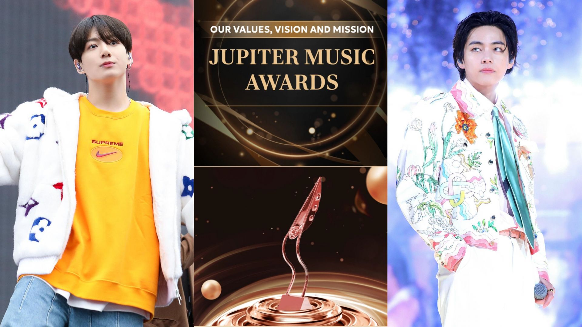 "Congratulations Taekook"- Fans rejoice BTS' V's 'Male Artist of the Year' & Jungkook's 'Collaboration of the Year' wins at Jupiter Music Awards 2025