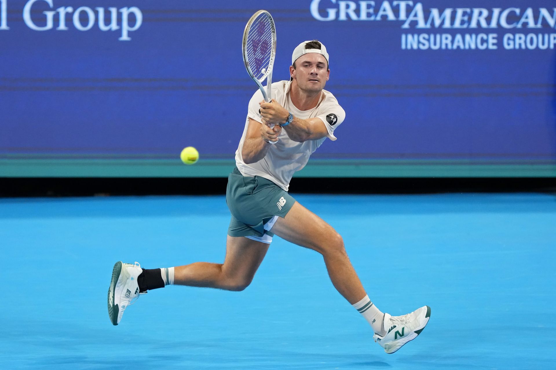 Tommy Paul is among the several Americans in action. (Source: Getty)