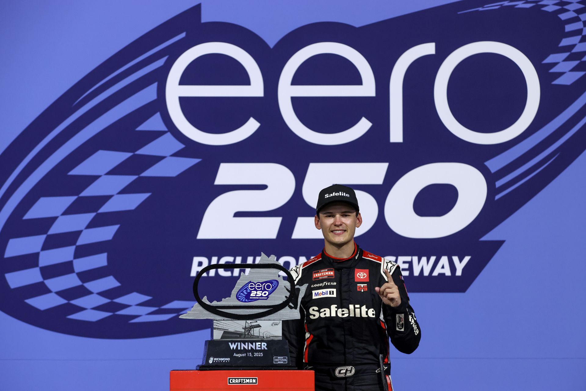 Who won the NASCAR Truck Series race today at Richmond? Full results from the 2025 Eero 250