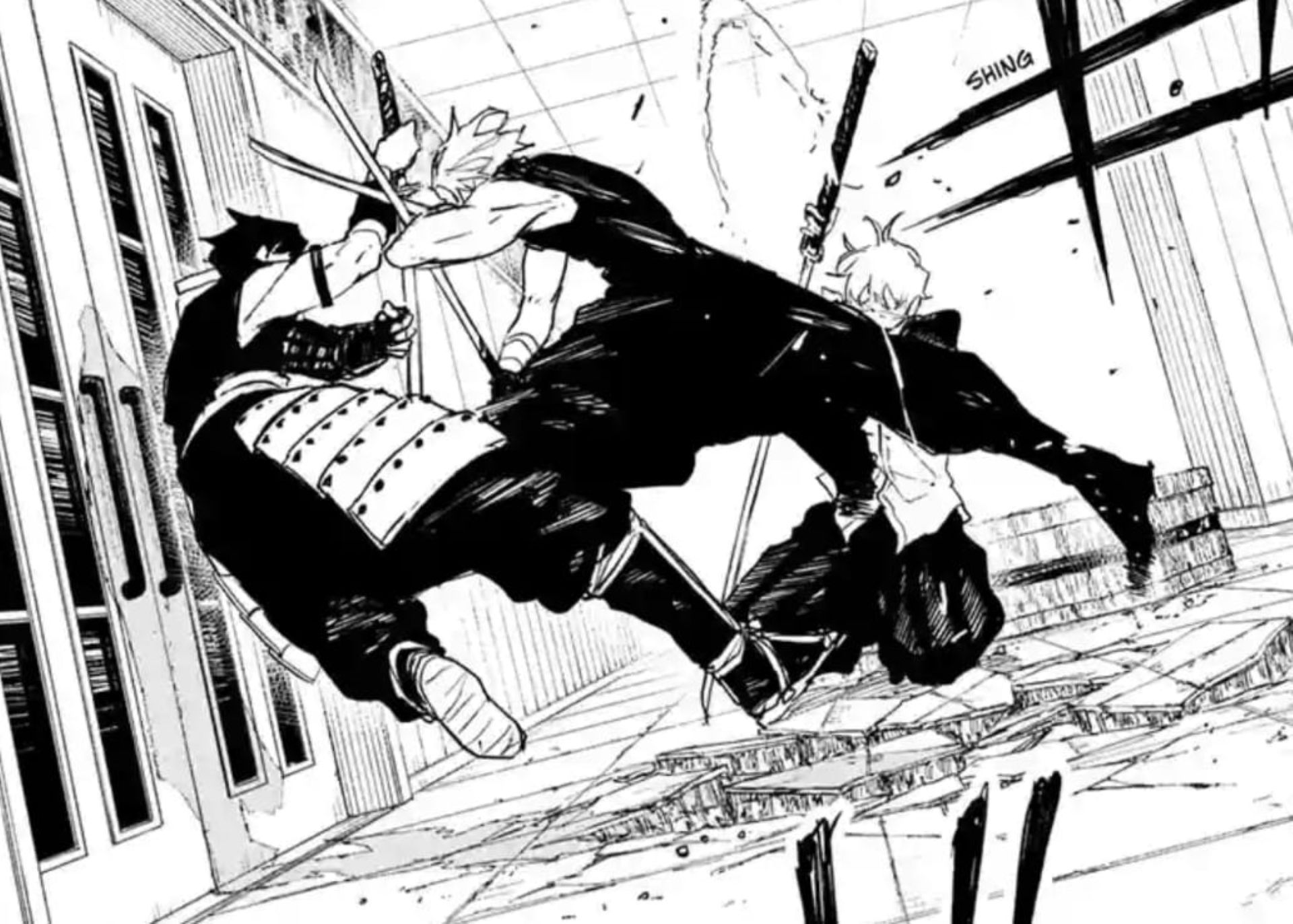 Natsuki vs. Hokuto (Image via Shueisha)