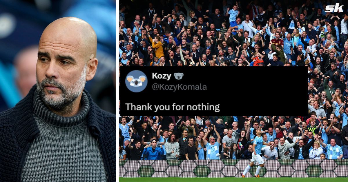 "That brother is a walking bozo gene", "He ruined everything" - Fans slam Manchester City star after their 2-1 loss to Brighton