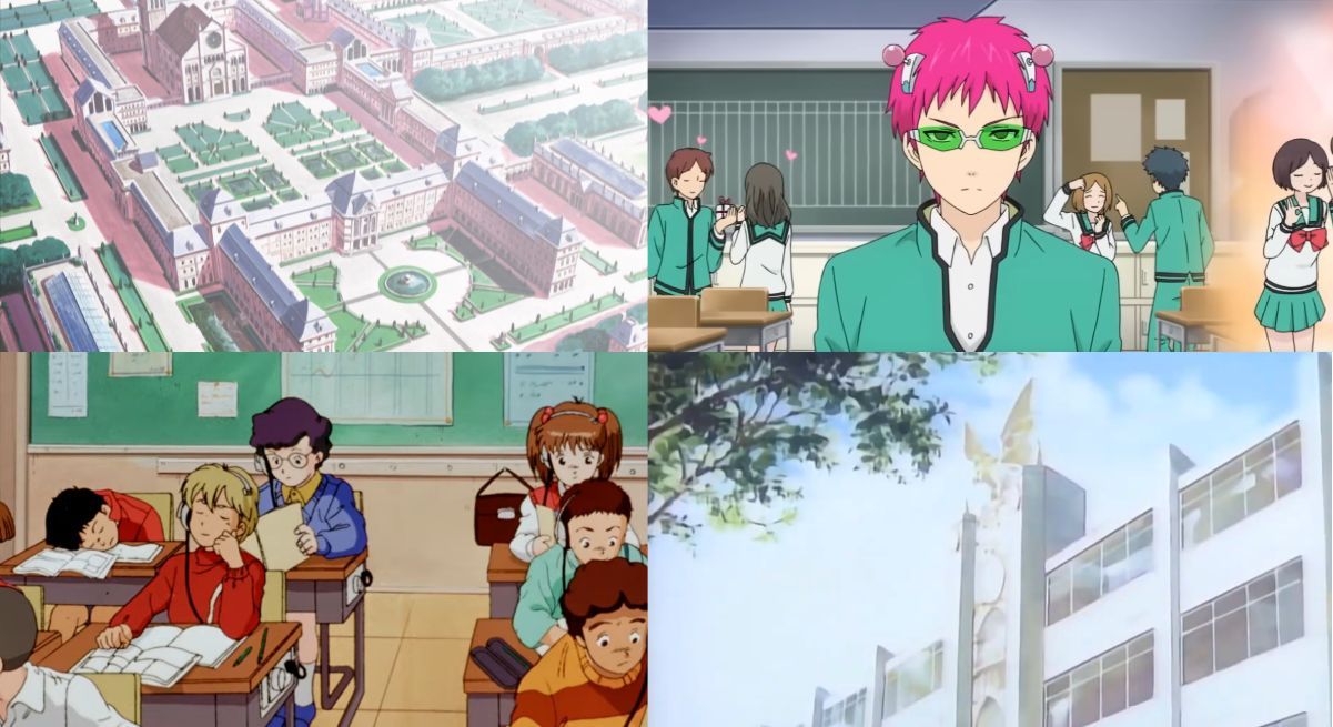 Other anime schools (Image via Studio Bones, J.C.Staff, Studio Sunrise, I.G. Tatsunoko)