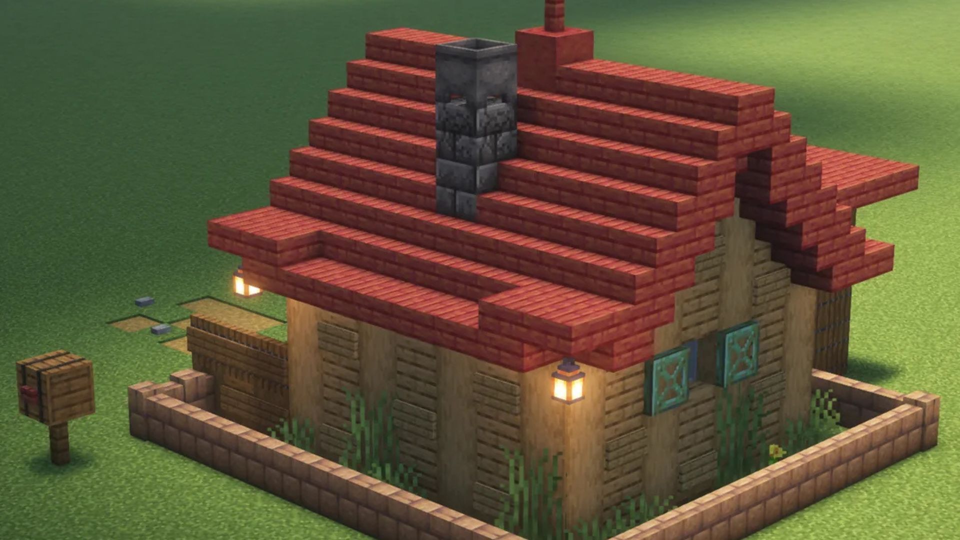 Minecraft fan recreates starter farmhouse from Stardew Valley
