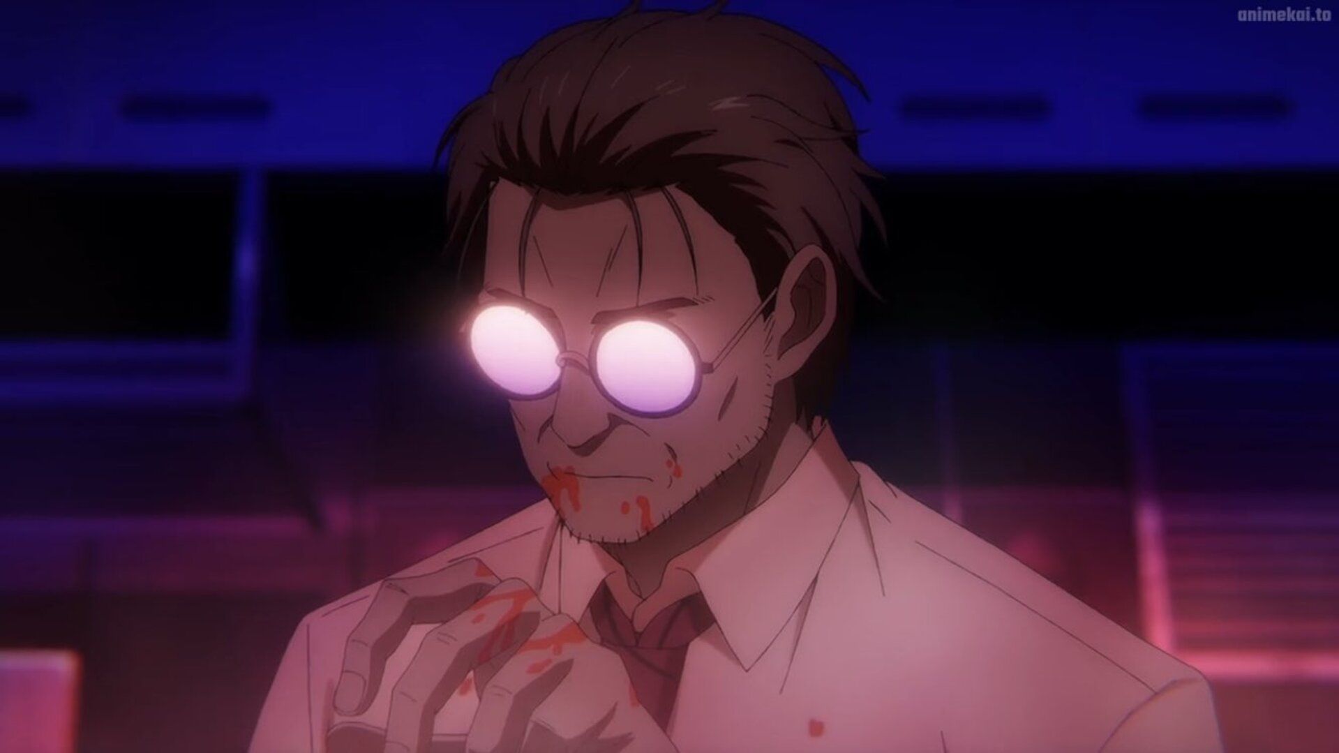 Kyoko's father becomes a vampire (Image via LIDENFILMS)