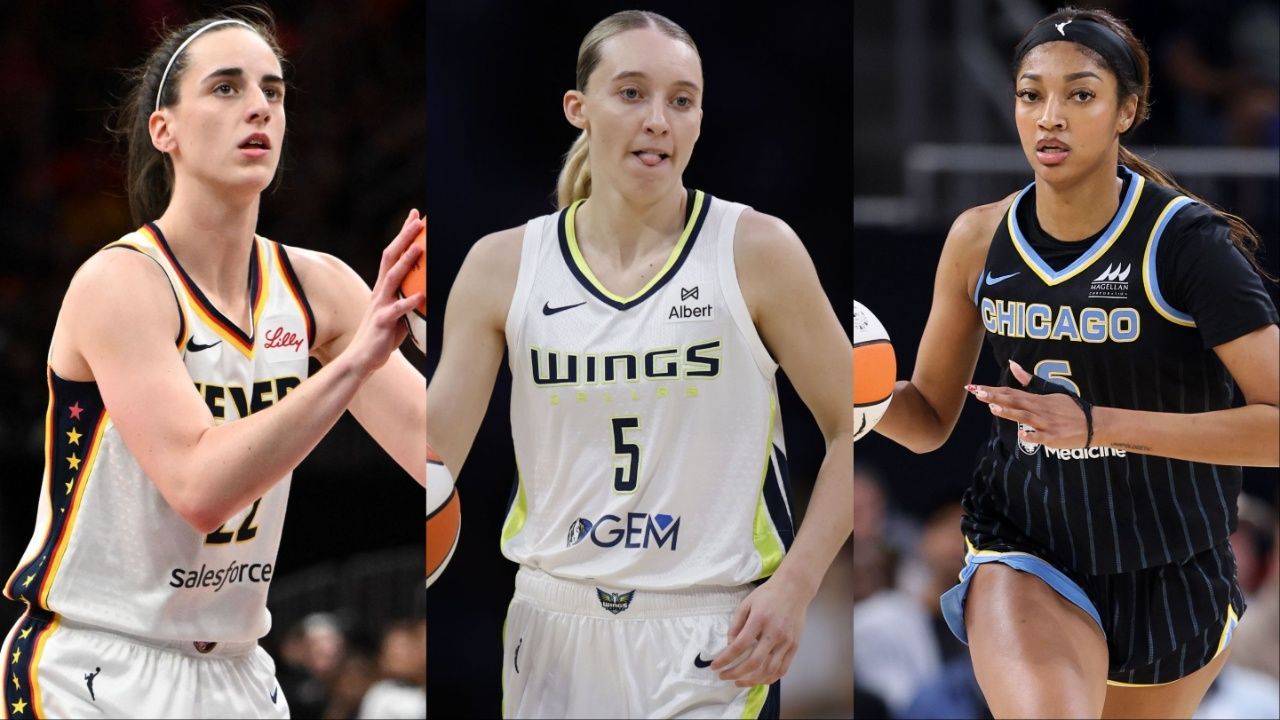 "Paige Bueckers better than Caitlin Clark already": Fans at odds over top 10 WNBA players under 25 list, Angel Reese fails to crack top three thumbnail
