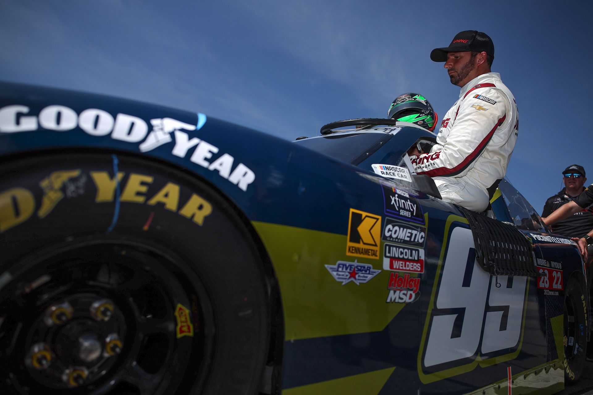 Matt DiBenedetto’s Portland Xfinity race cut short following car fire scare
