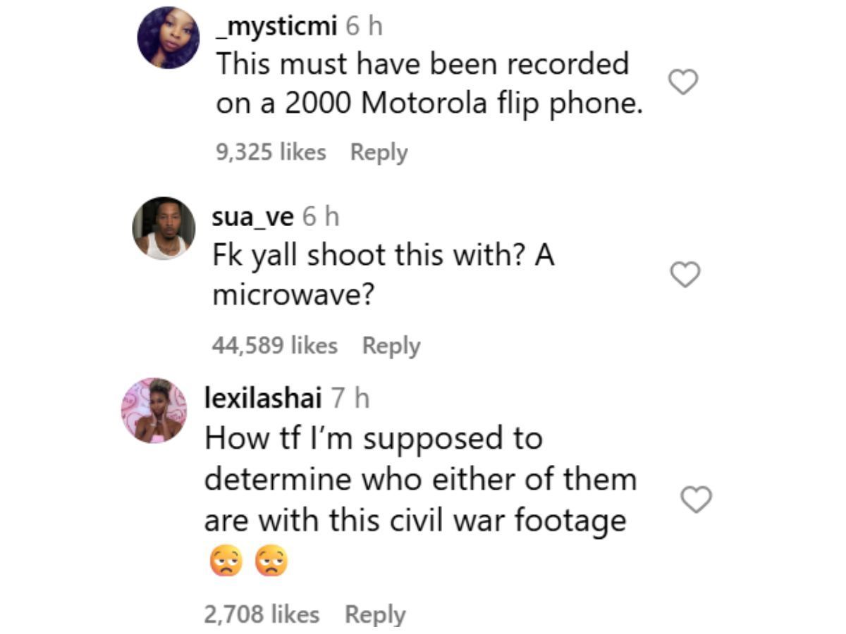 Netizens discuss the leaked pictures. (Photo: Instagram/@theshaderoom)