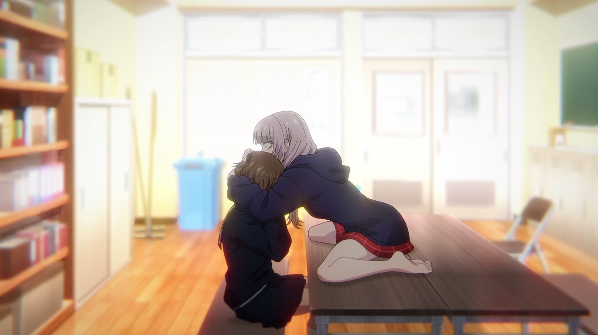 Kyoko breaks down (Image via LIDENFILMS)