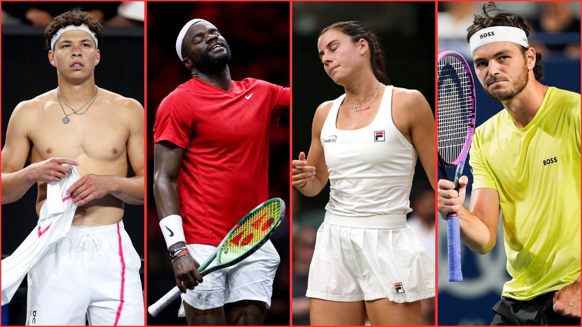 Ben Shelton retires while Frances Tiafoe & Emma Navarro crash out of US Open in nightmare day for Americans, Taylor Fritz keeps hopes alive
