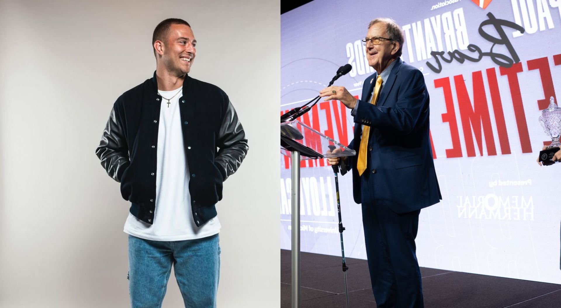 Michigan legend Lloyd Carr offers words of wisdom as grandson CJ Carr named Notre Dame starting QB