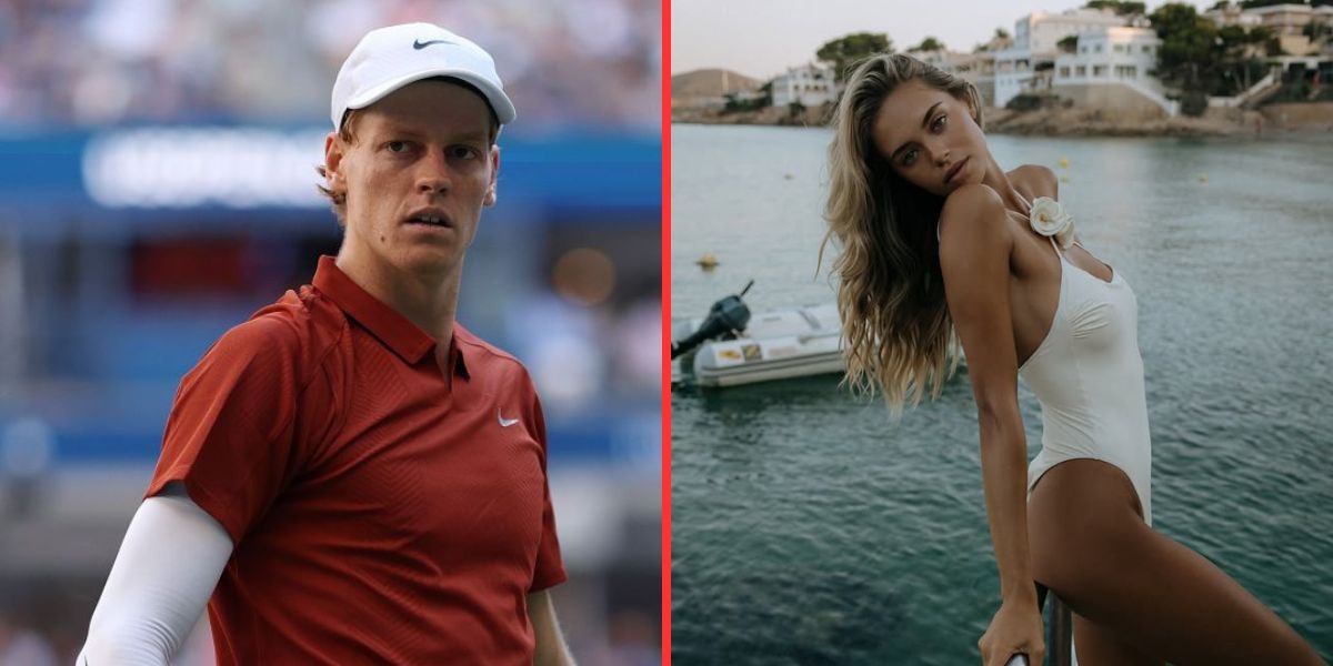 "And they say he's not a romantic man" - Fans go wild over Jannik Sinner displaying rumored girlfriend Laila Hasanovic on his phone at US Open
