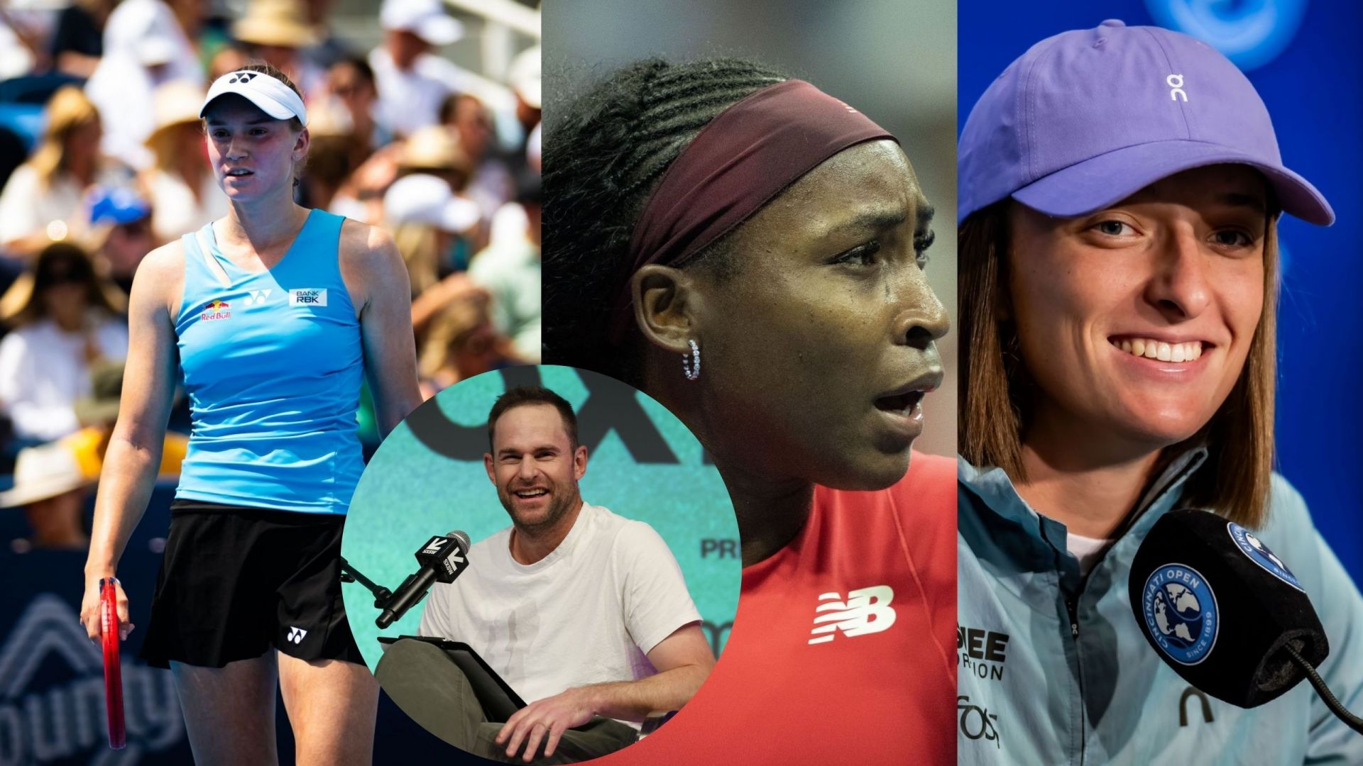 Andy Roddick: Elena Rybakina has been best player in US Open first week, not Iga Swiatek, Aryna Sabalenka or Coco Gauff