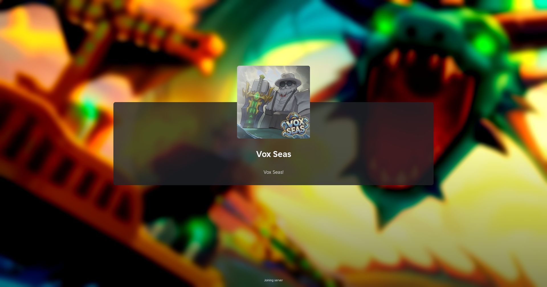 Vox Seas codes (August 2025)