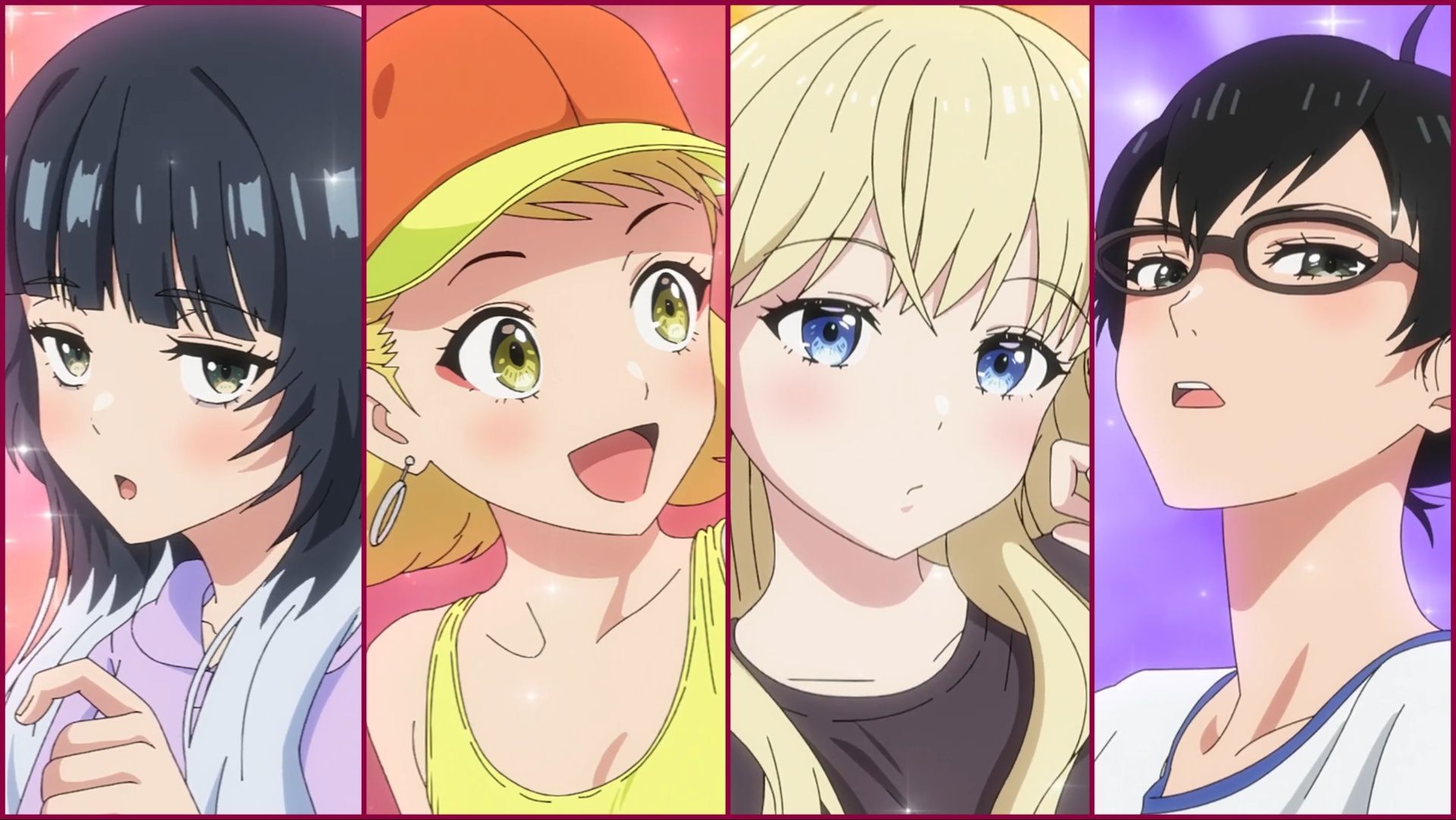 The Otogi boys transformed into girls (Images via Bibury Animation Studio)