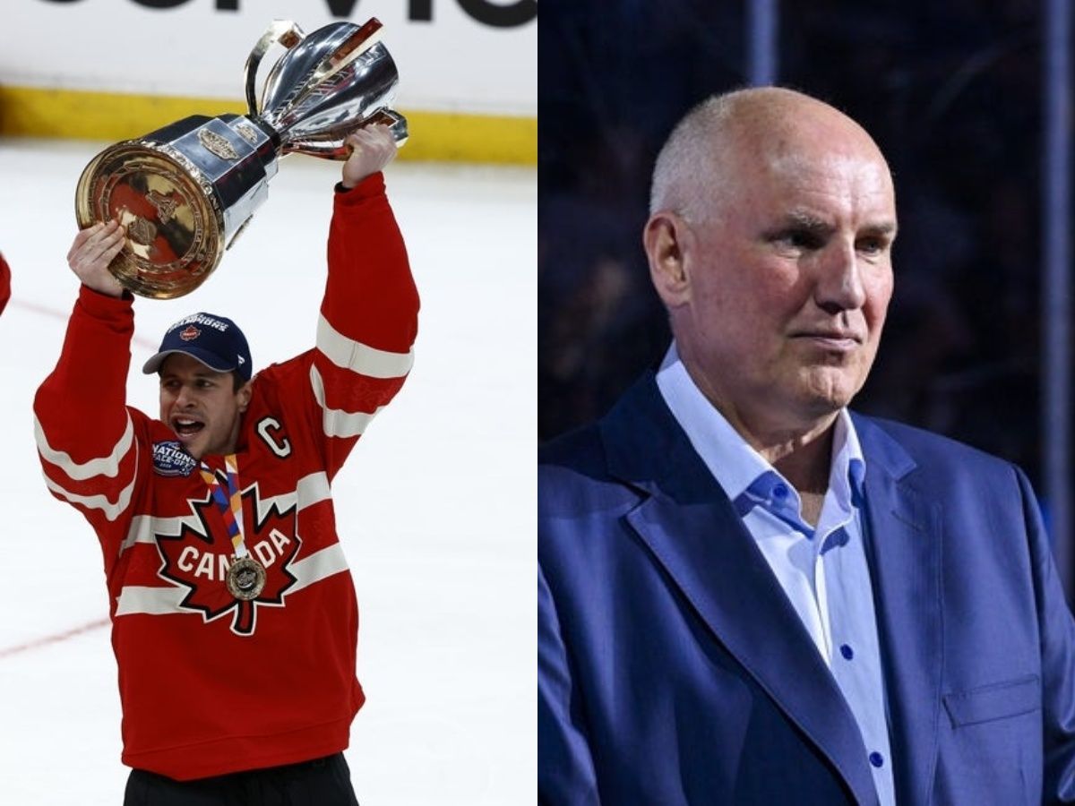 Team Canada GM Doug Armstrong makes his feelings known about Sidney Crosby at Olympics orientation camp thumbnail