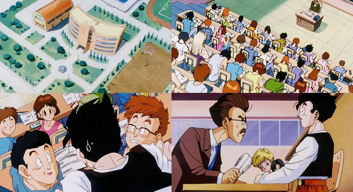 Gohan’s school days (Image via Toei Animation)