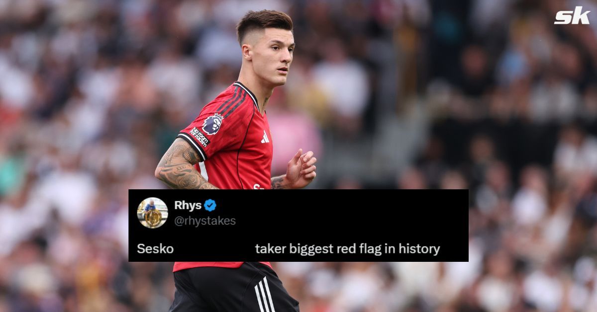 "Biggest red flag in history" - Rival fans slam Manchester United star Benjamin Sesko for his 'utter cowardice' in penalty shootout loss to Grimsby thumbnail