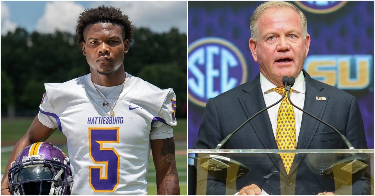 "He wanted nothing to do with Brian Kelly!": CFB fans lose it as 5-star WR Tristen Keys flips commitment from LSU to Tennessee 