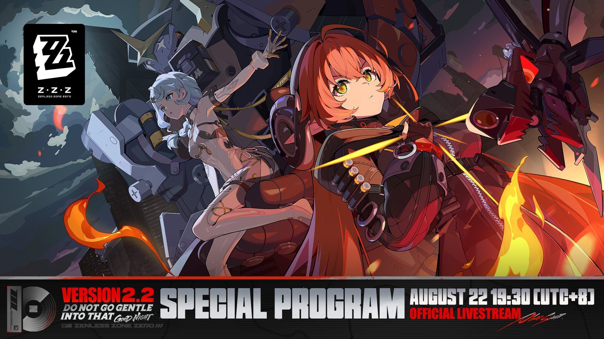 Zenless Zone Zero 2.2 livestream date, time, and countdown