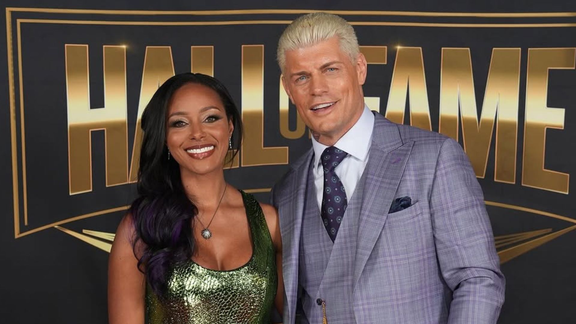 Congratulations go out to Brandi and Cody Rhodes!
