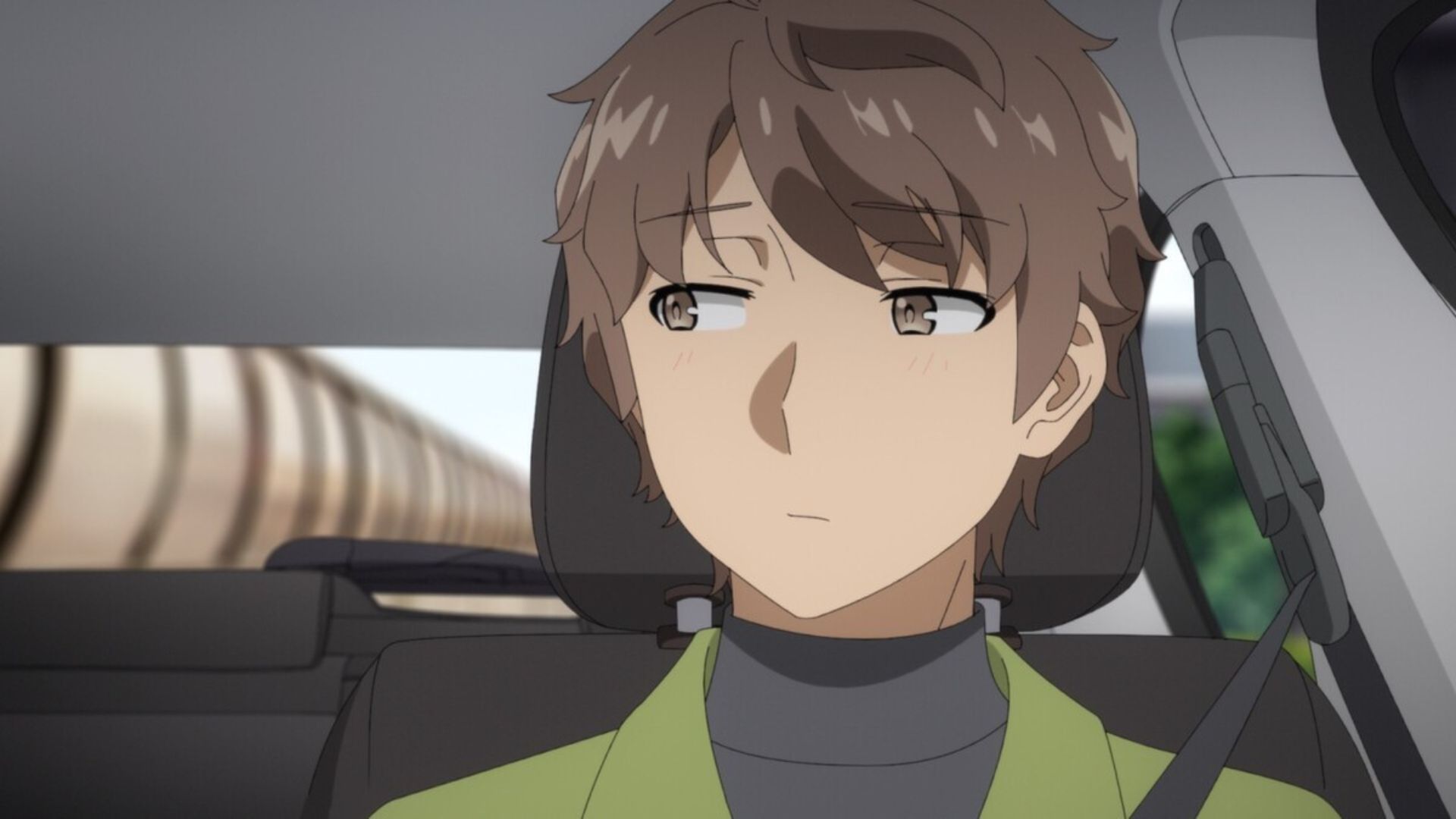 Sakuta, as seen in the anime (Image via Studio CloverWorks)