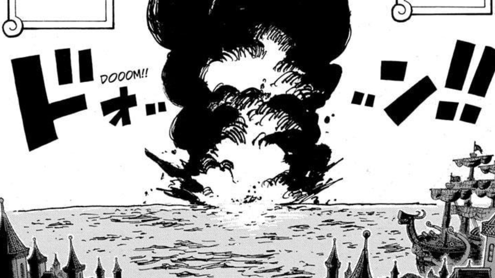 Bartolomeo's latest appearance in the One Piece manga (Image via Shueisha)