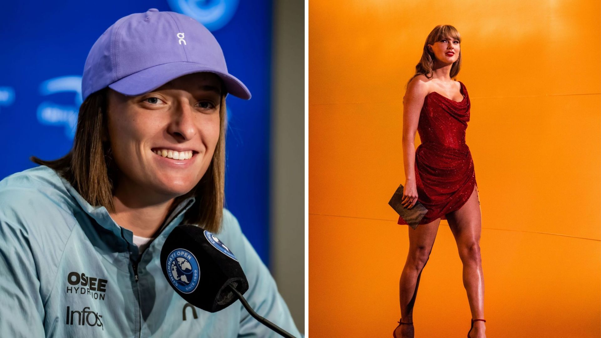 "Thank God you're a better tennis player than a Swiftie" - Fans react to Iga Swiatek ranking Taylor Swift albums as she puts Evermore below Midnights thumbnail