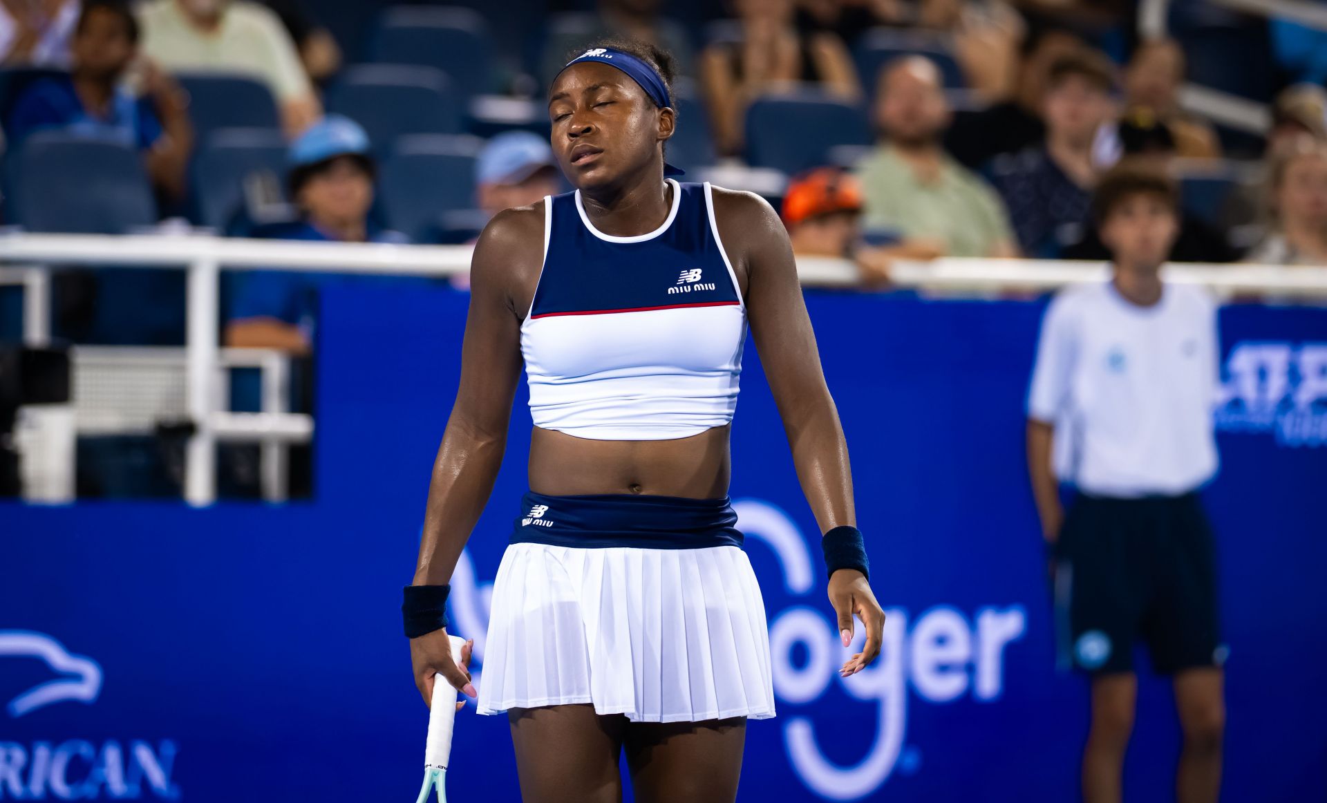 Gauff at the Cincinnati Open 2025 - Day 9 - (Source: Getty)