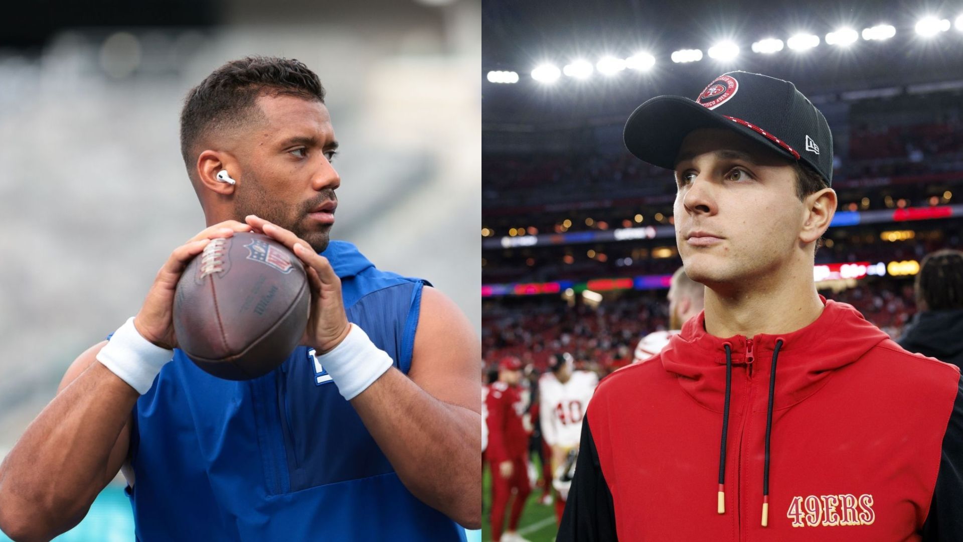 Russell Wilson or Brock Purdy: Which QB should I draft in Fantasy Football 2025?