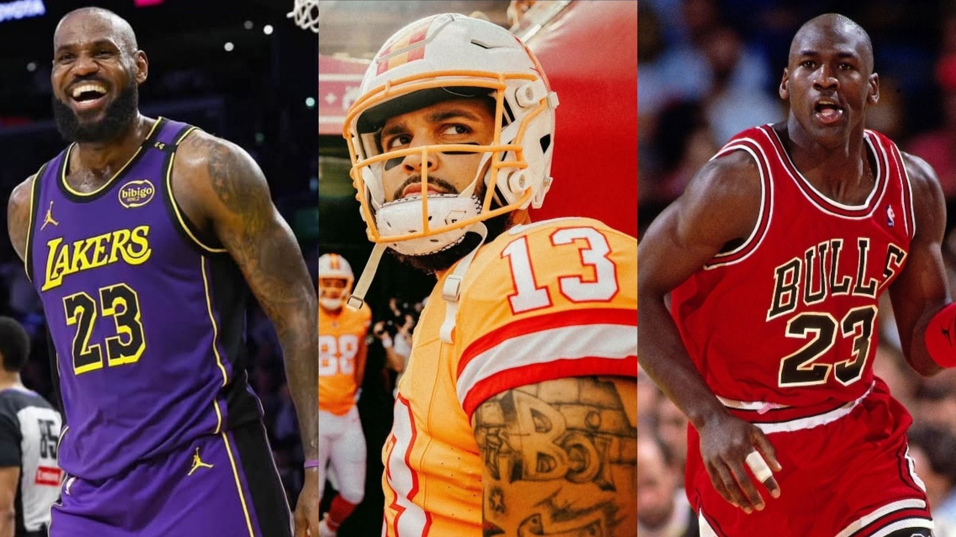 LeBron James stands tall over Michael Jordan as Buccaneers star settles GOAT debate with a surprising twist