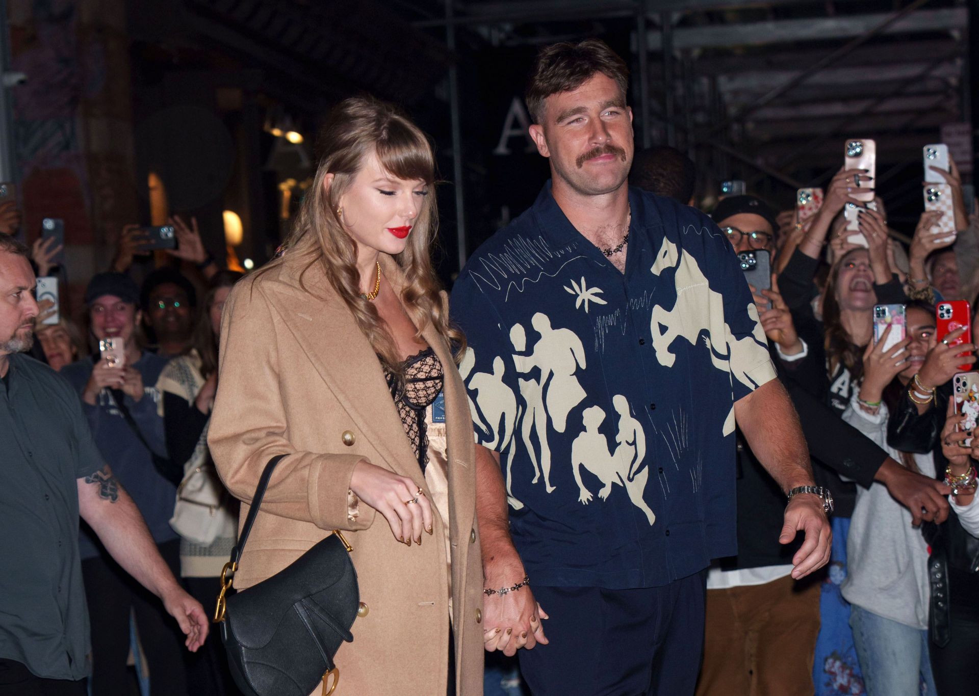 "Engagement ring is flipped backwards": Taylor Swift fans spot massive clues during New Heights podcast appearance with Travis Kelce