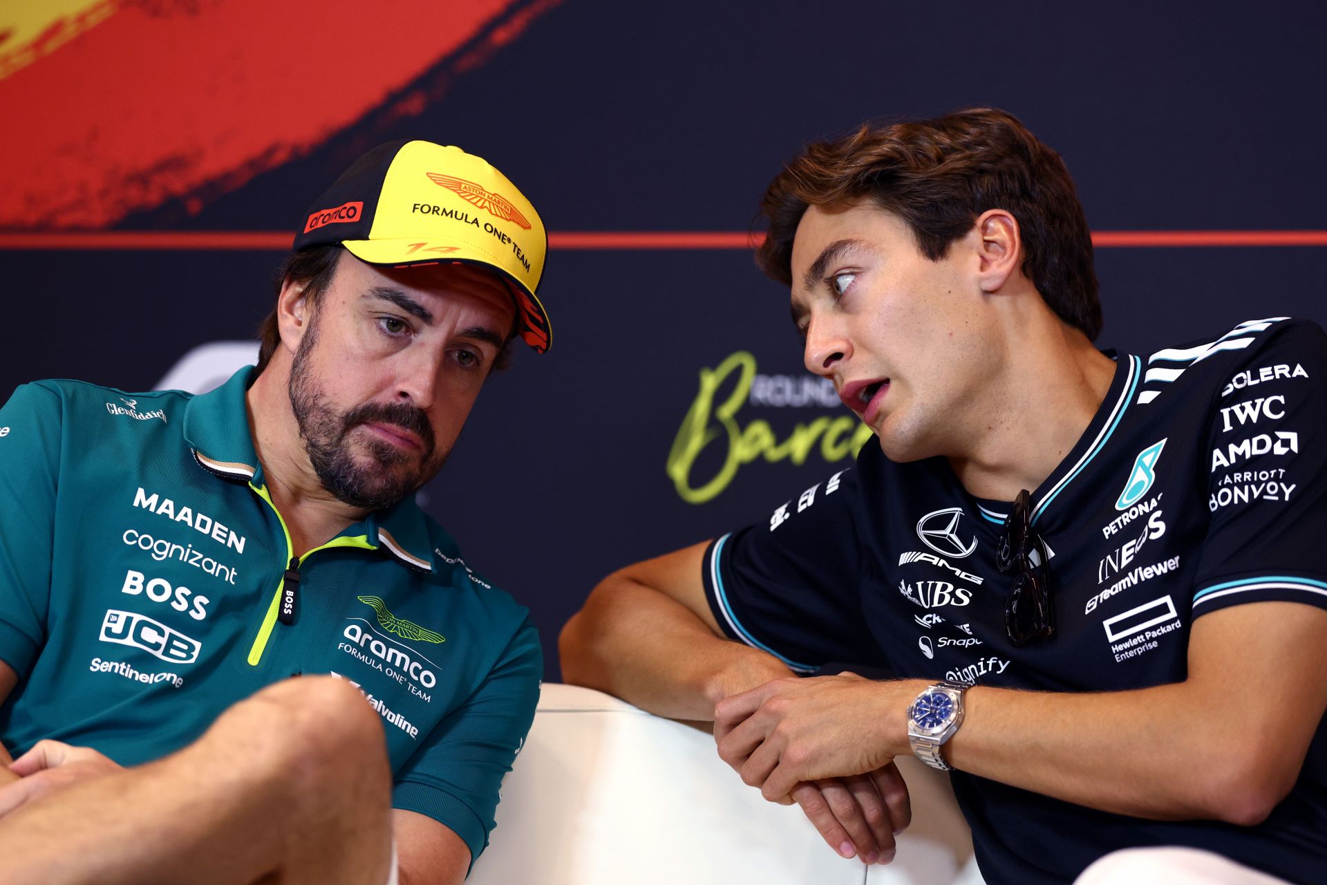 "Clear penalty for Russell": Fans react as Fernando Alonso avoids disaster in Zandvoort