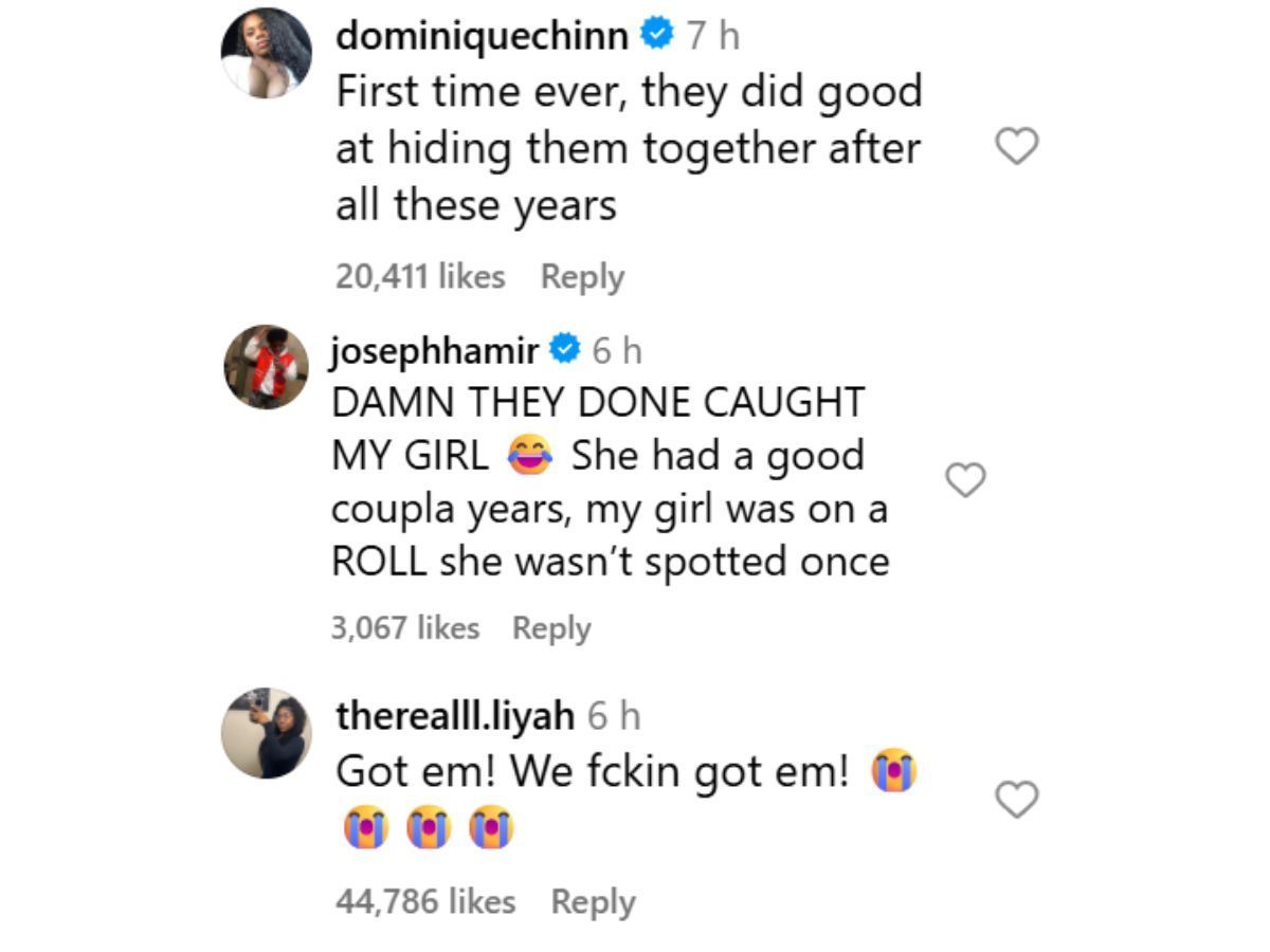 Netizens discuss the leaked pictures. (Photo: Instagram/@theshaderoom)