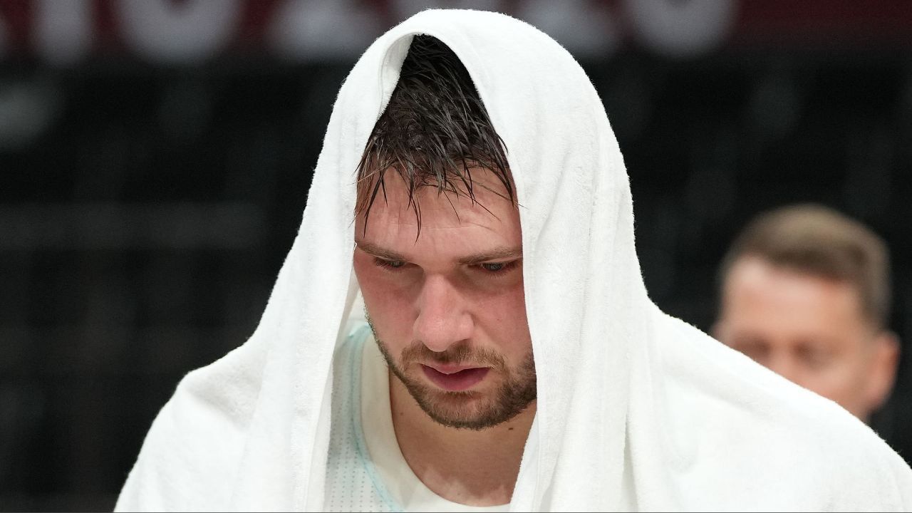 "Luka on demon time" - NBA fans erupt after Luka Doncic’s fiery altercation with ex-Laker in Slovenia vs Germany EuroBasket clash