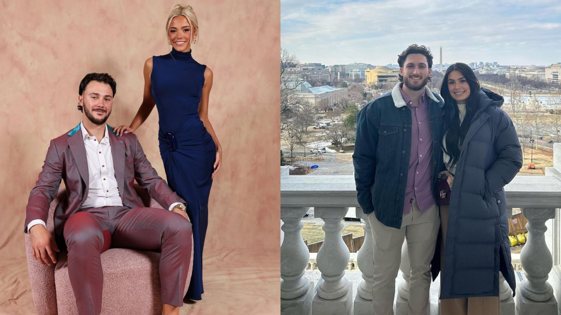 "You look amazing" - Paul Skenes' girlfriend Olivia Dunne compliments Dylan Crews' fiancee Jane Carson’s custom gameday outfit at Yankees clash