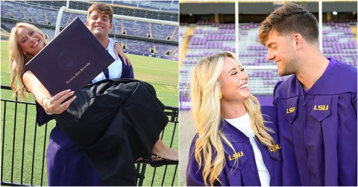 "Real death valley came & took over": Garrett Nussmeier's fiancée Ella clowns Clemson for choke job after LSU's sensational 17-10 win