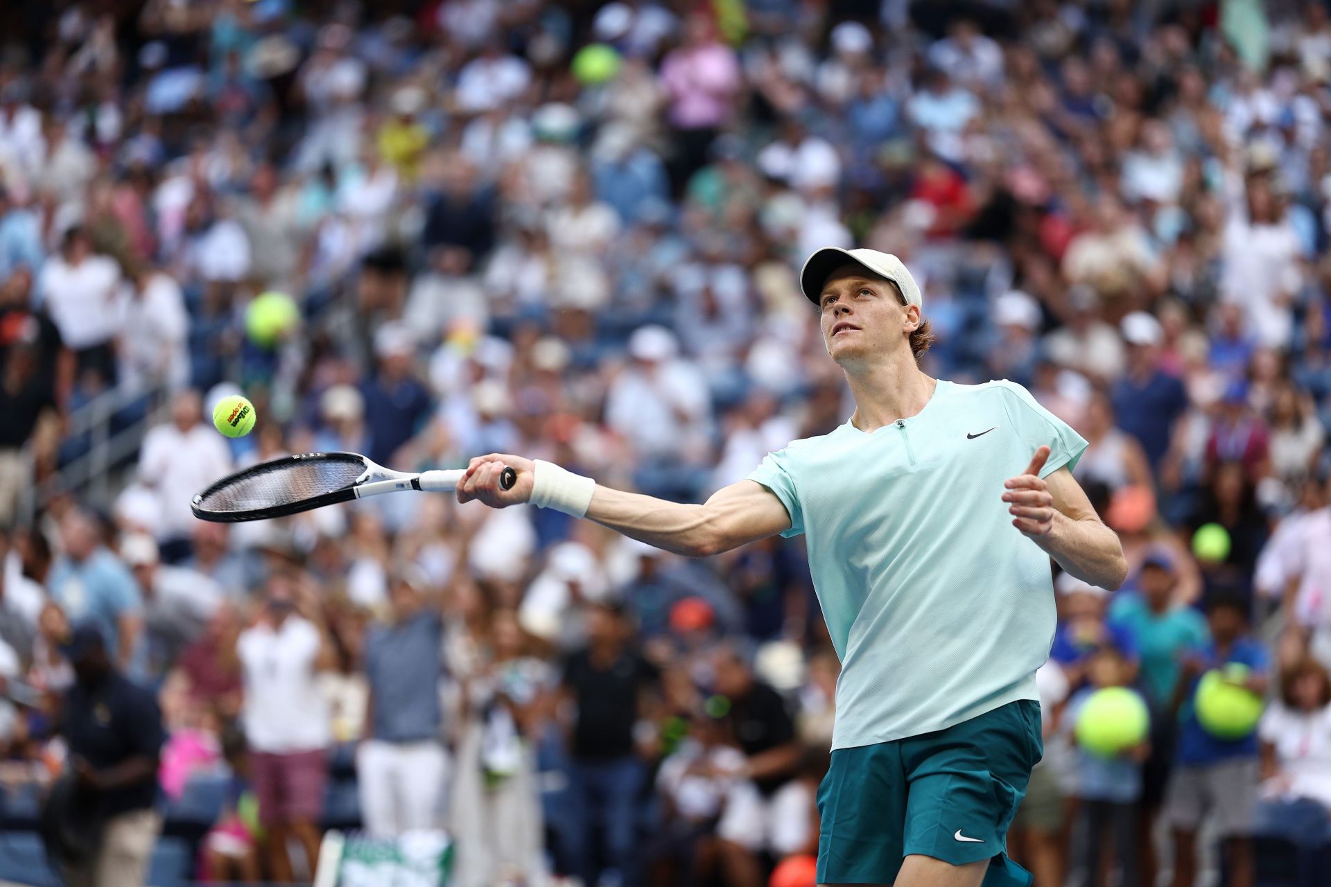 Jannik Sinner will plat at the Arthur Ashe Stadium. (Source: Getty)