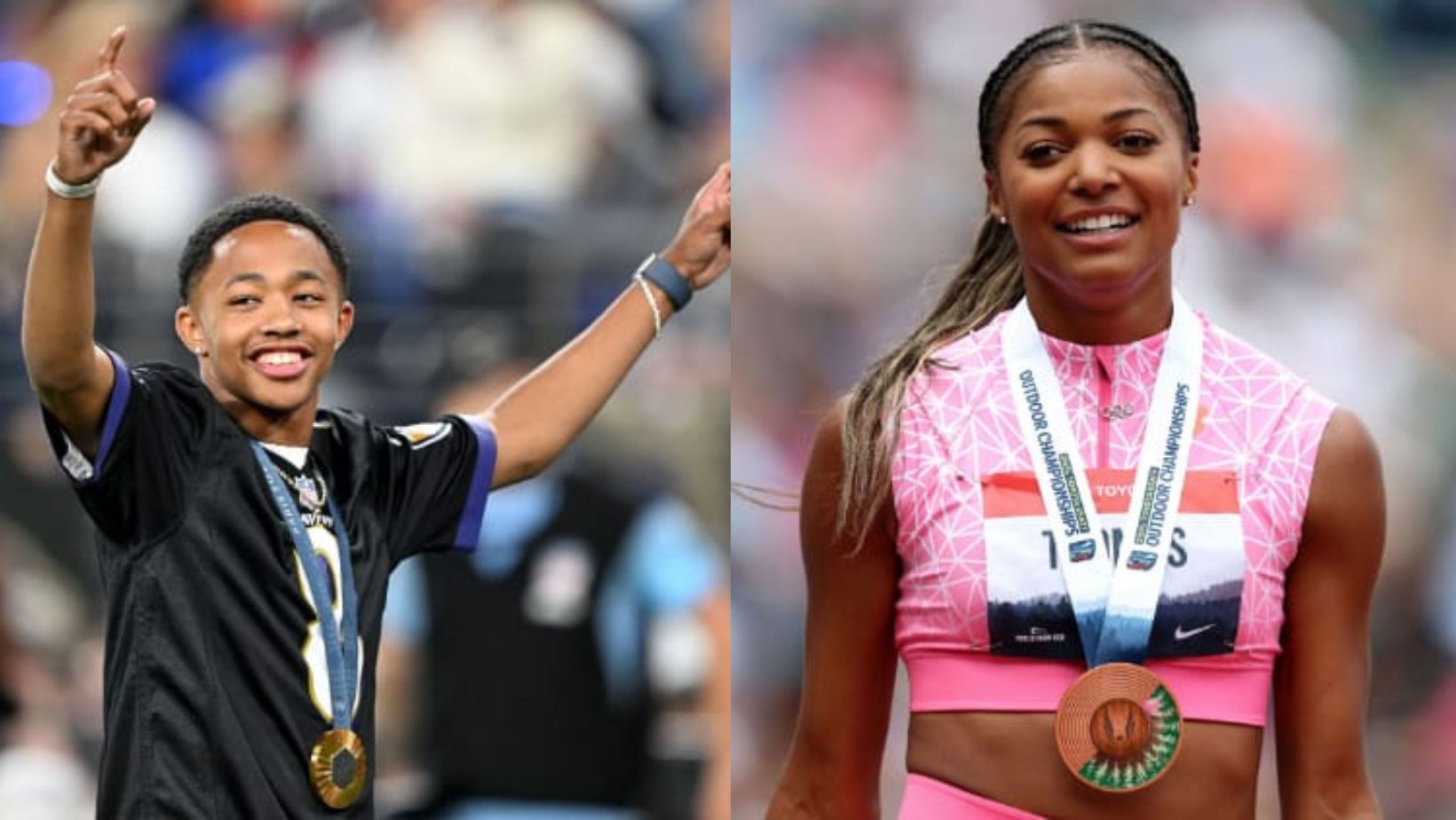 Gabby Thomas, Vernon Norwood and Quincy Wilson's coach left impressed as youngster reveals off-track accomplishment