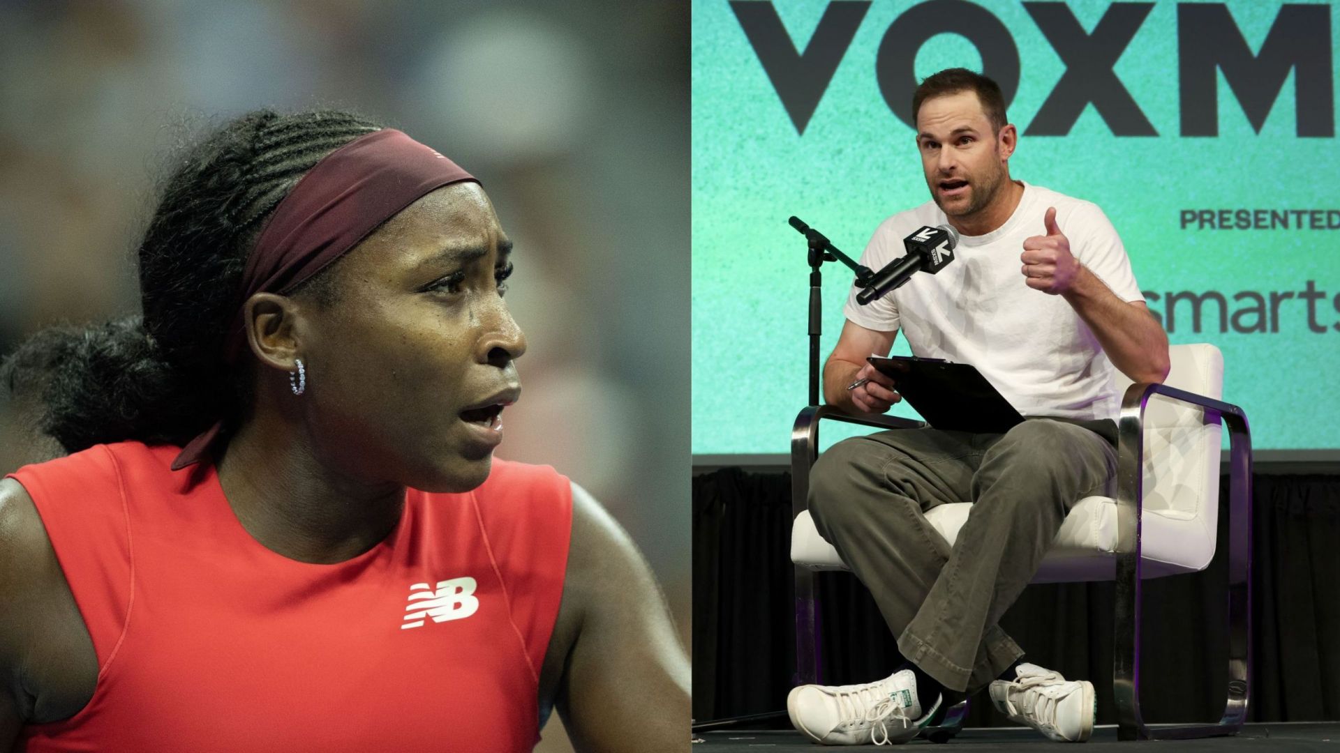 Coco Gauff earns Andy Roddick's approval for showing incredible mental strength despite breaking down in tears during US Open win