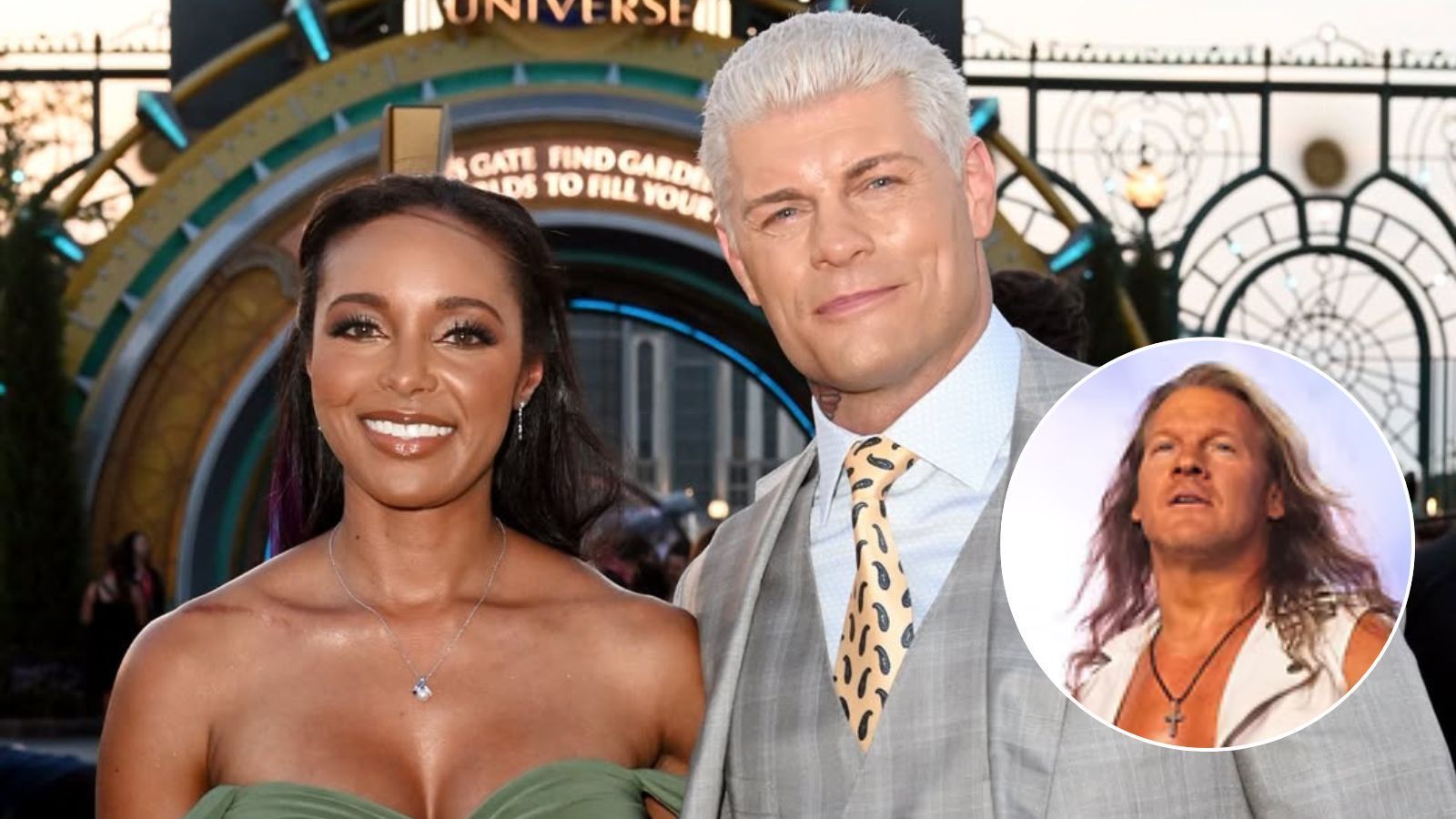 Chris Jericho and other AEW stars react to Cody Rhodes and Brandi Rhodes' heartwarming announcement