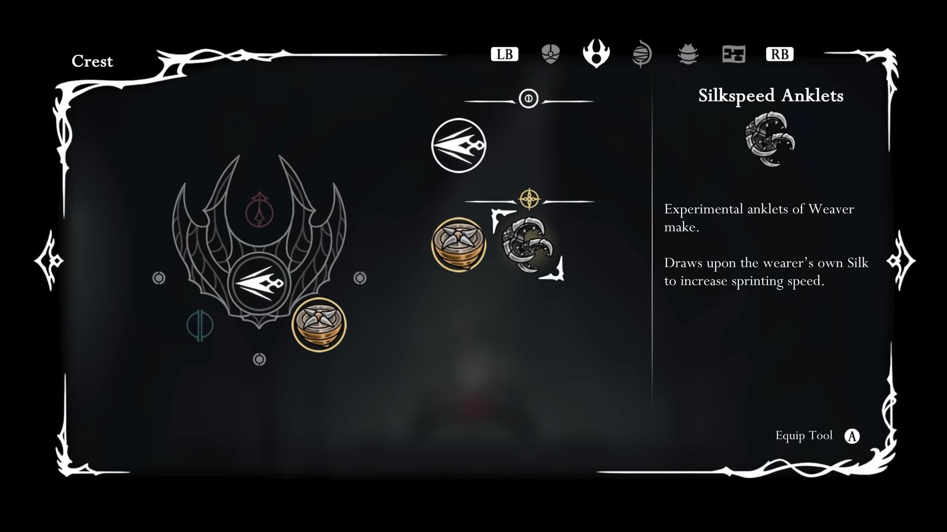 How to get Silkspeed Anklets in Hollow Knight Silksong