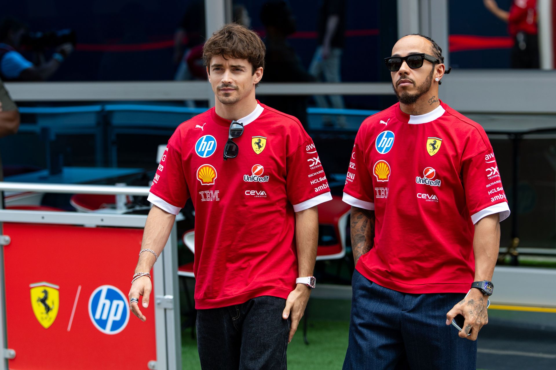 Lewis Hamilton’s Ferrari arrival helping Charles Leclerc psychologically: “Coming for the maturity”