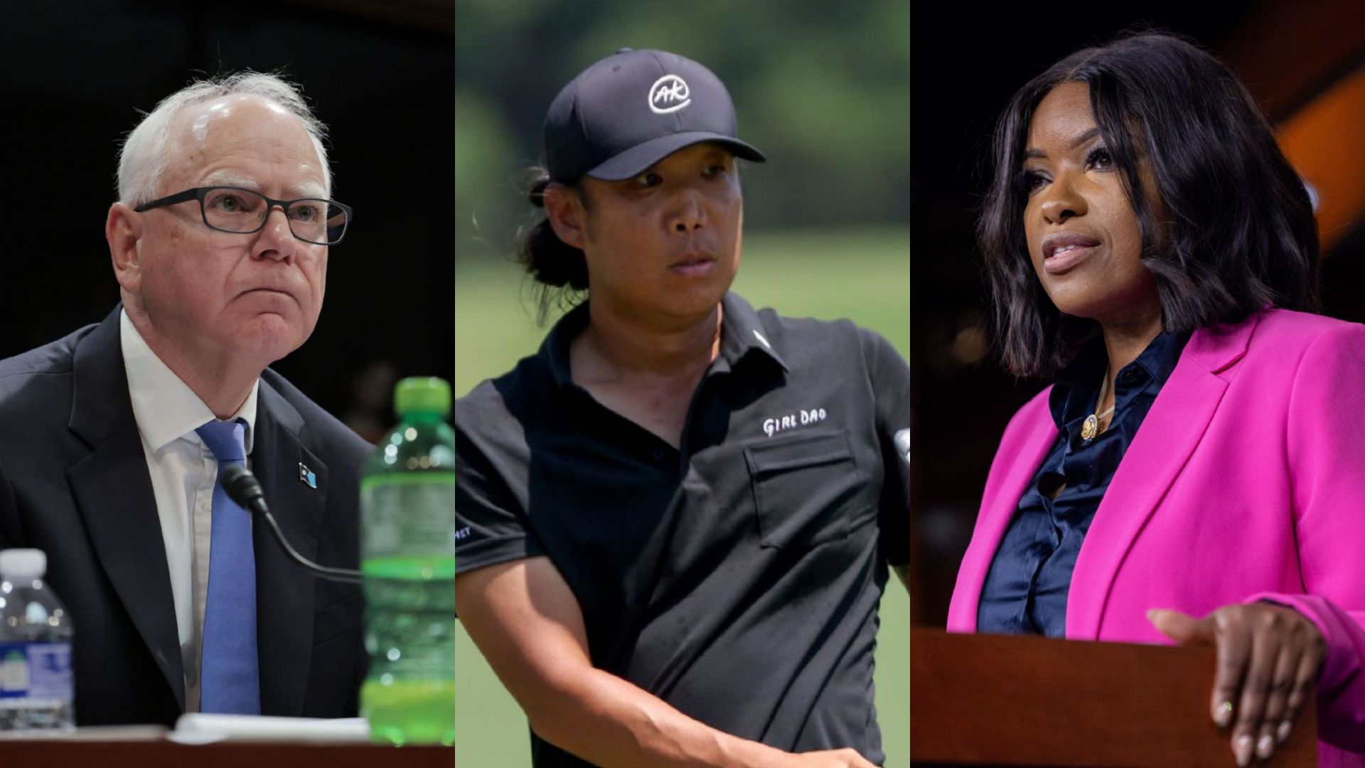 "Tim Walz wishes death on people" - Anthony Kim slams Kamla Harris' ex-running mate & Jasmine Crockett