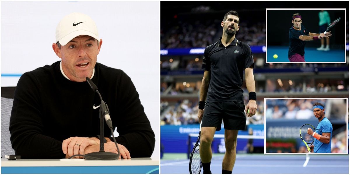 "Djokovic had to deal with it his whole life" - Rory McIlroy brings up Federer & Nadal as he praises Serb for handling hostile US Open crowd