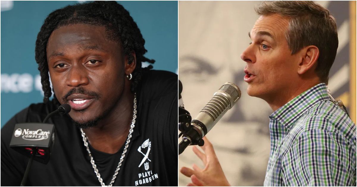 Colin Cowherd teases A.J. Brown trade to AFC franchise after Nick Sirianni's reluctance to use Eagles WR vs. Cowboys