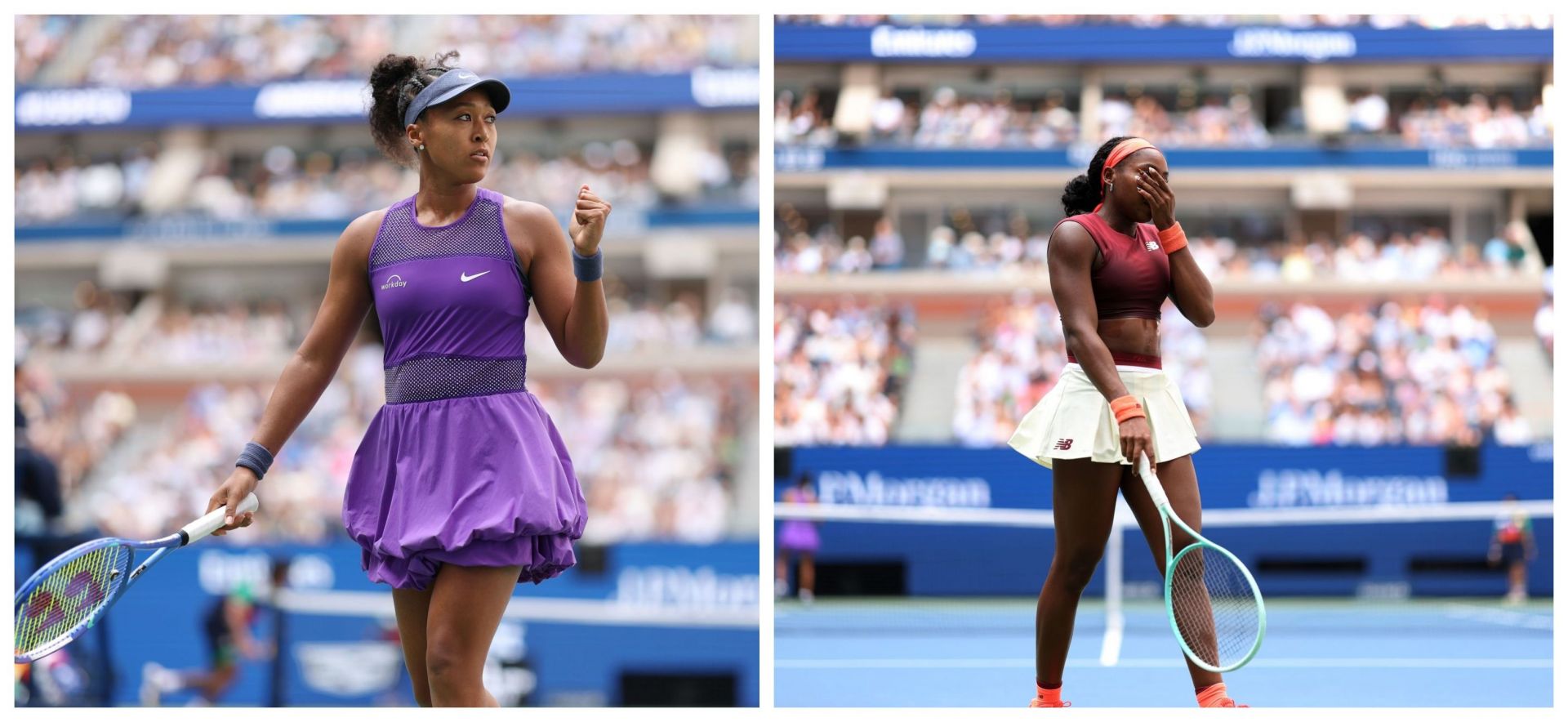 "Coco Gauff is the most overrated player" - Fans slam American after 'disaster' loss against Naomi Osaka at US Open