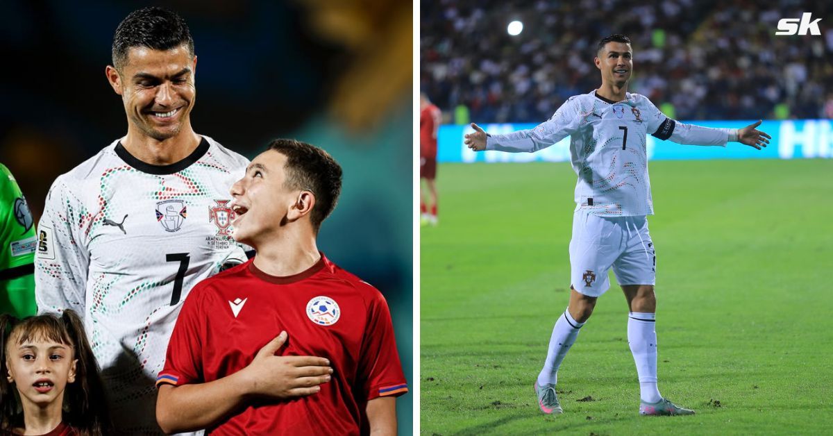 "I made a new friend yesterday" - Cristiano Ronaldo shares heartwarming social media post alongside mascot after Portugal's WC qualifier